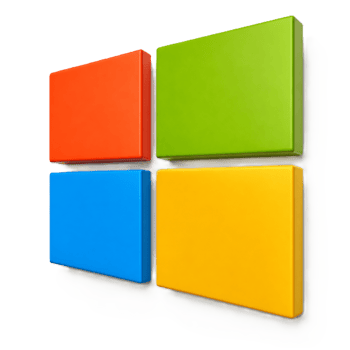 Microsoft-logo 3D Microsoft-logo 3D
