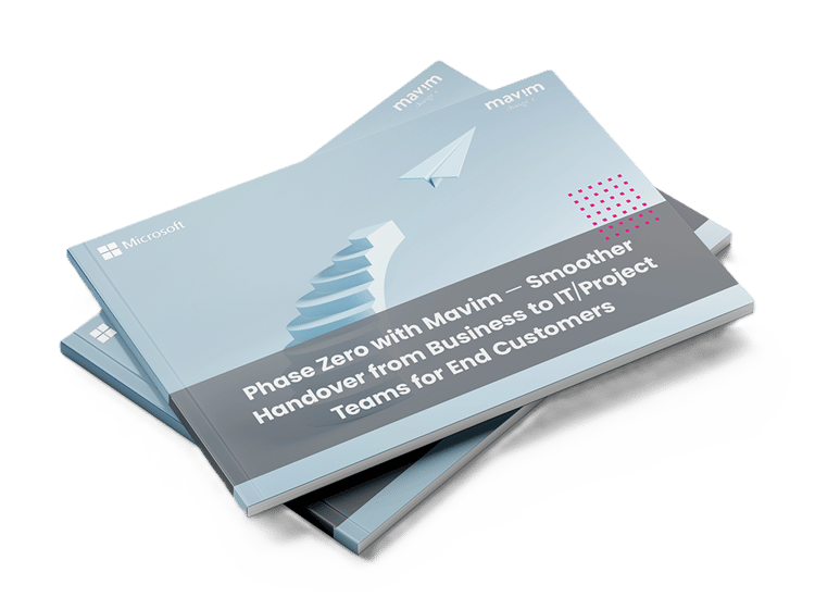eBook - Phase Zero with Mavim — Smoother Handover from Business to IT-Project Teams for End Customers