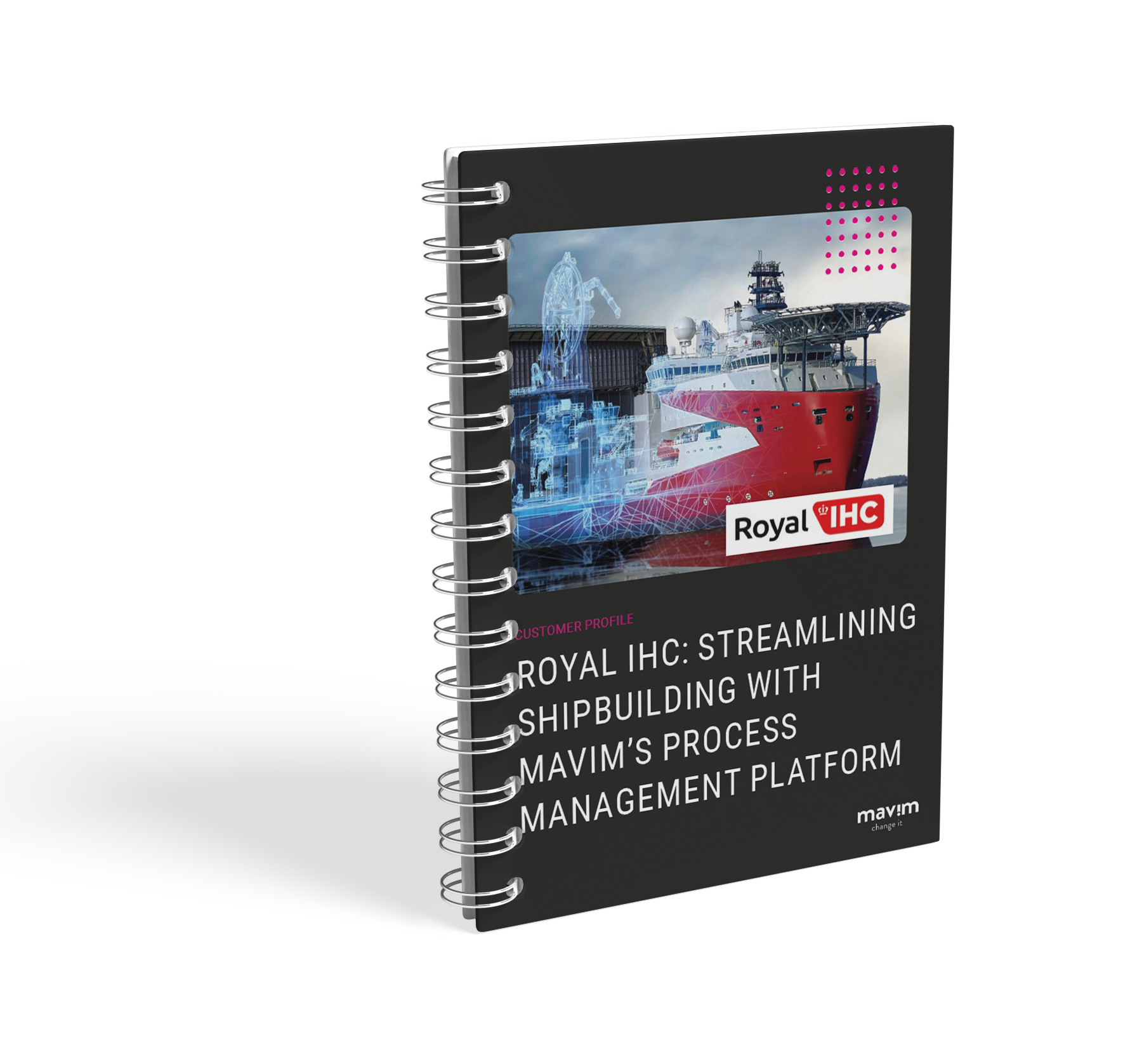 Mockup Spiral - Royal IHC