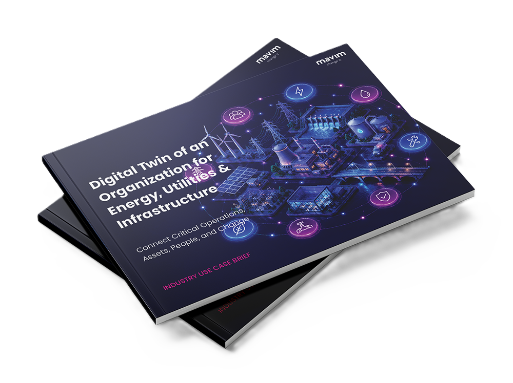 Digital Twin of an Organization for Energy, Utilities & Infrastructure