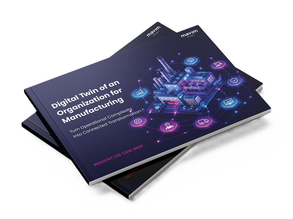 Digital Twin of an Organization for Manufacturing