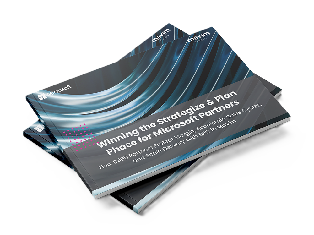 Partner Playbook - Winning the Strategize & Plan Phase