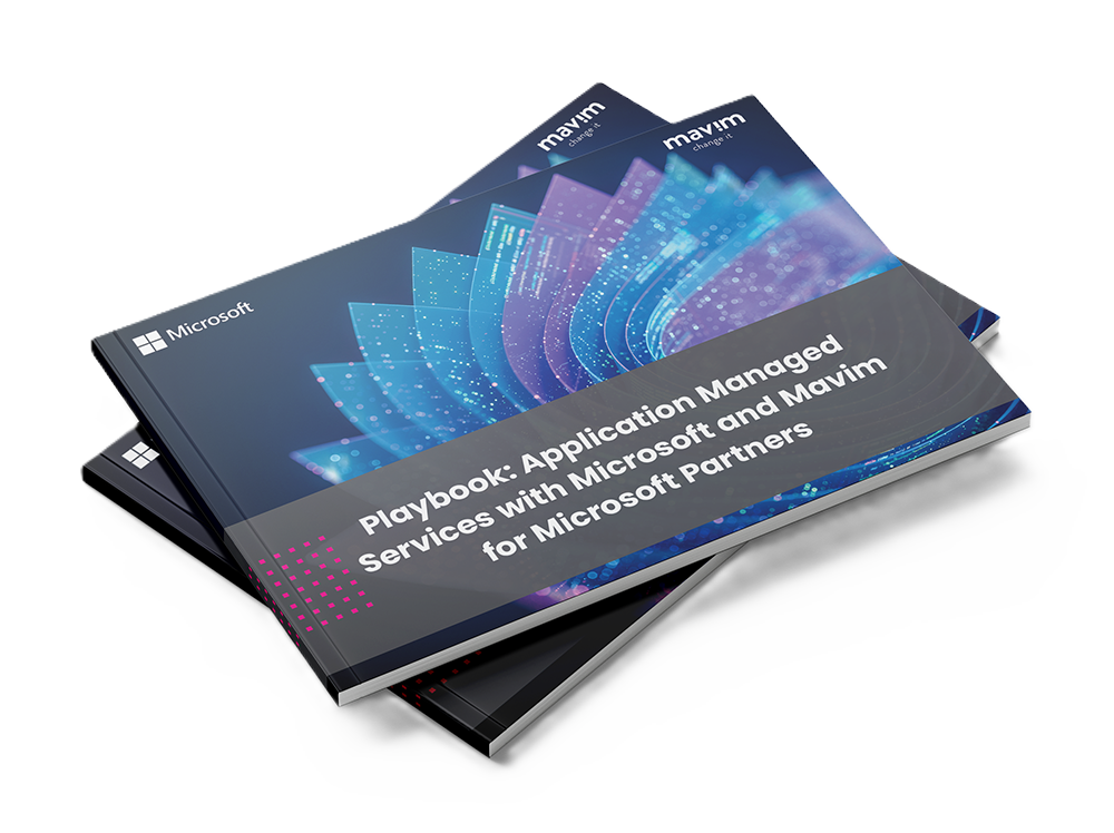 Playbook - Application Managed Services with Microsoft and Mavim for Microsoft Partners