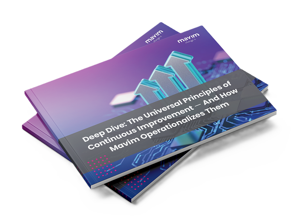Deep Dive - The Universal Principles of Continuous Improvement Deep Dive - The Universal Principles of Continuous Improvement