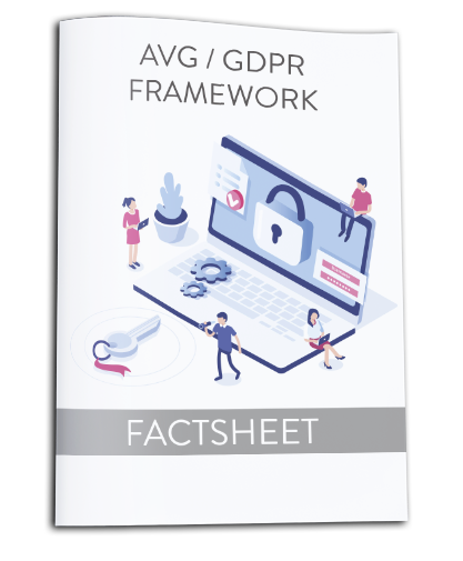 Factsheet AVG-GDPR framework