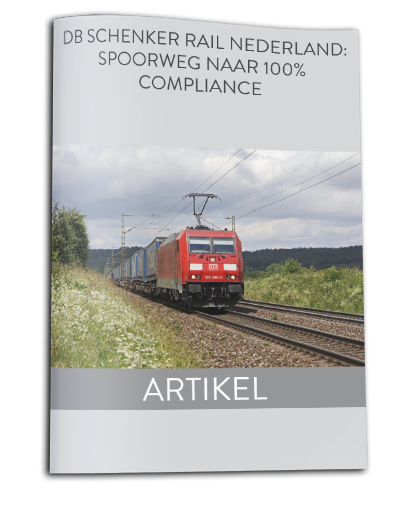 DB Schenker Rail Nederland: spoorweg naar 100% compliance